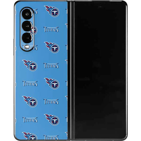 NFL Tennessee Titans Blitz Series Galaxy Z Fold3 5G Skin